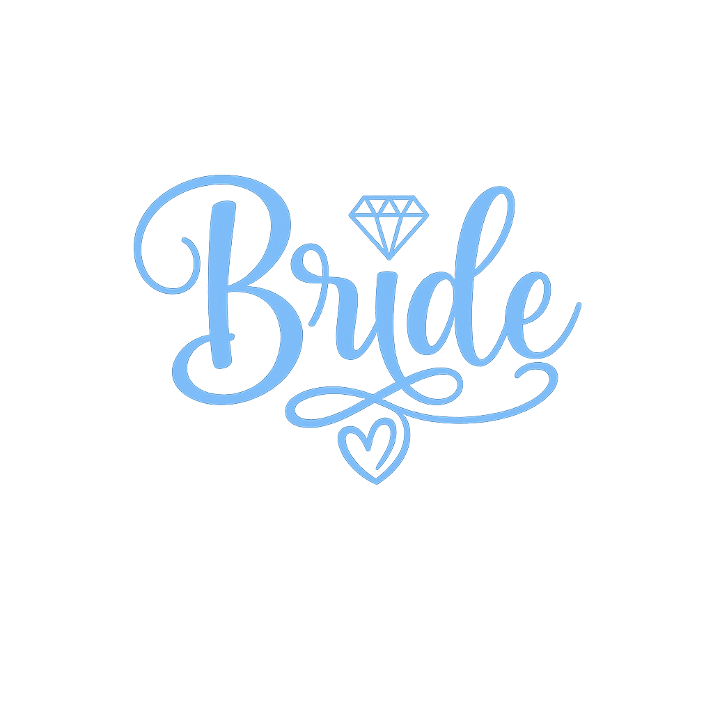 Diamond Bride Script- Custom apparel